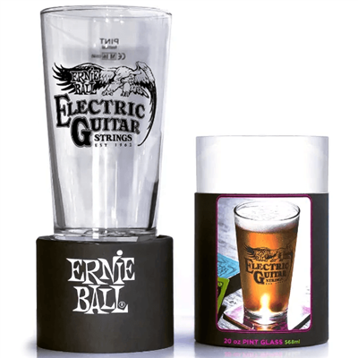 Ernie Ball Vintage Logo Pint Glass