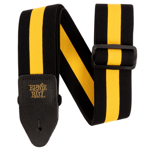 Ernie Ball Stretch Comfort Guitar Strap - Racer Yellow