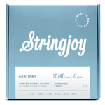 StringJoy Orbiters Coated Nickel Wound 10-48 Electric Guitar Strings